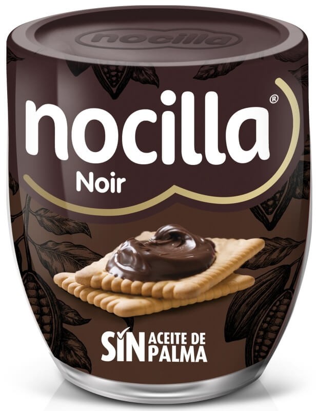 Nocilla Noir 180 g - El Sabor Intenso del Cacao Sin Aceite de Palma