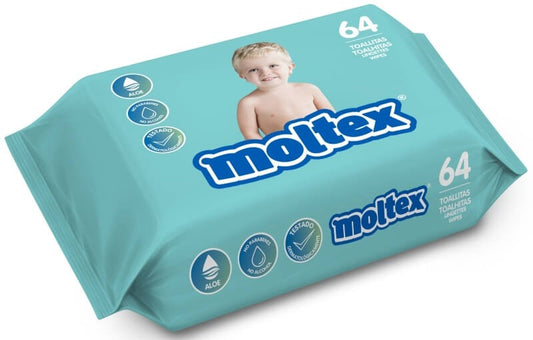 Moltex Toallitas de Bebé 64 Toallitas