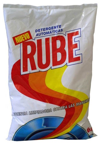 Rube Detergente en Polvo 1 Kg – Potencia Limpiadora para Ropa Impecable en Cada Lavado