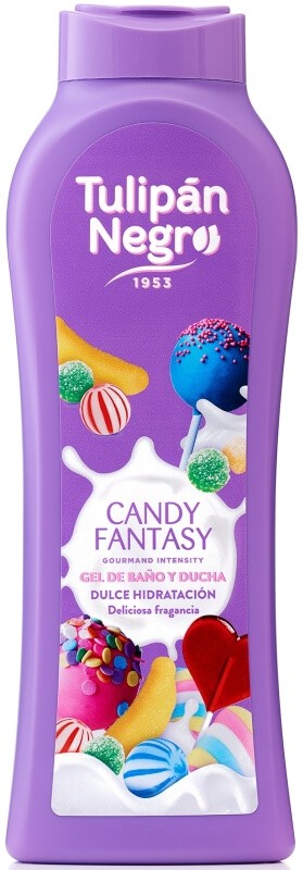 Tulipán Negro Gel de Baño Candy Fantasy 650 ml