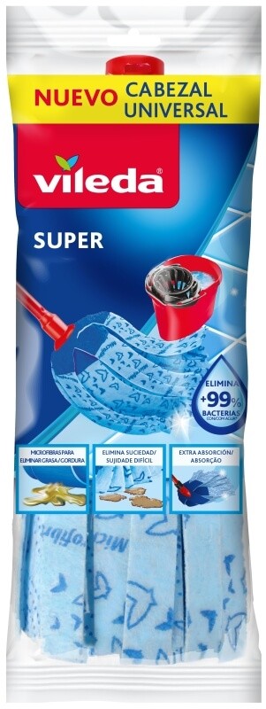 Vileda Fregona Súper 1 Unidad