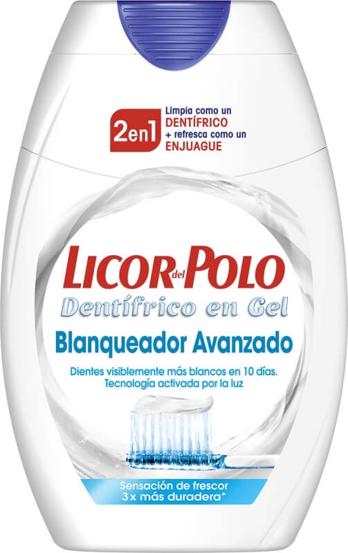 Licor del Polo Dentífrico en Gel Blanqueador Avanzado 75 ml