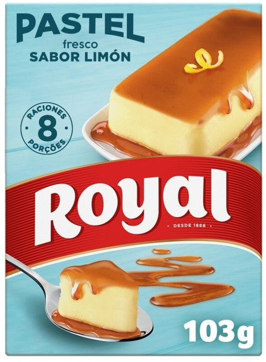 Royal Pastel Fresco Sabor Limón 103g