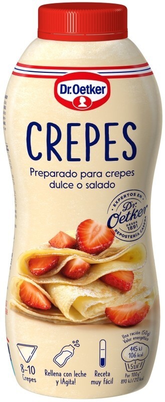 Dr. Oetker Crepes Pulce o Salado 175 gr