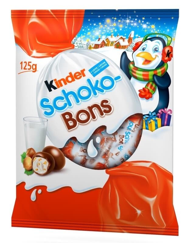 Kinder Schoko-Bons 125 gr (Pack 16 Unidades)