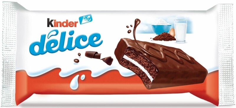 Kinder Delice Chocolatina 39 gr (Caja 20 Unidades)
