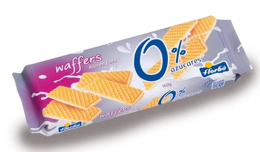 Florbú Waffers 0% Azúcares 160 gr