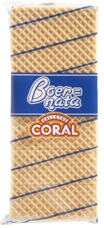 Coral Boer Boer Nata Galletas Rellenas 330G