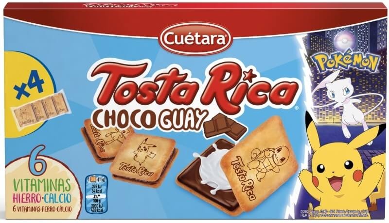 Cuétara Tosta Rica Choco Guay 168 gr