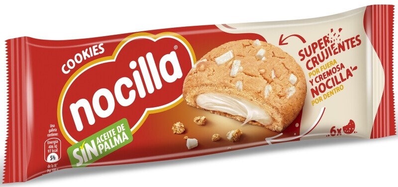 Nocilla Cookies Crema Blanca 120 gr