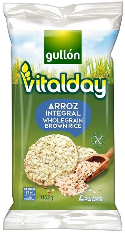 Gullón Vitalday Arroz Integral 115 gr