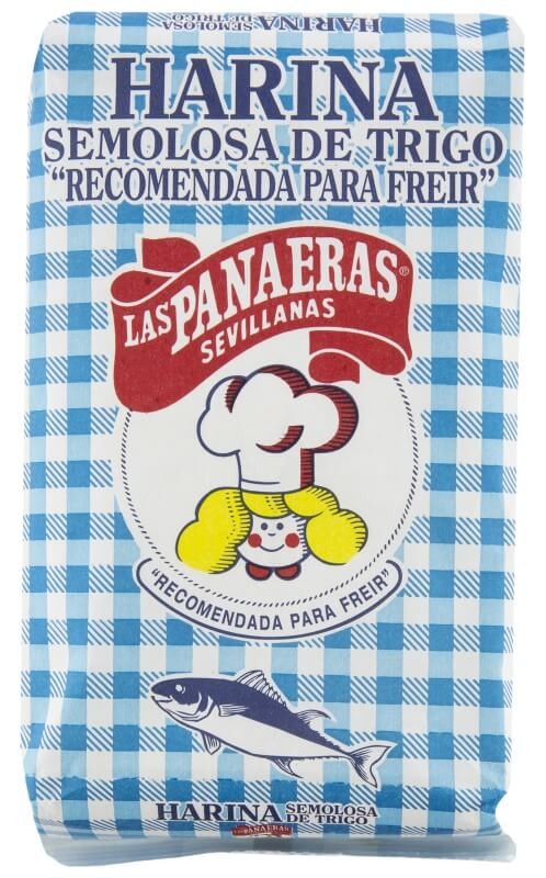 Las Panaeras Sevillanas Harina Semolosa de Trigo 10U x 1 Kg