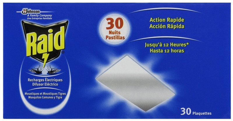 Raid Difusor Eléctrico Recambio 30 Pastillas