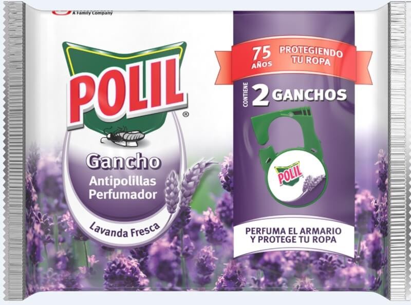 Polil Gancho Antipolillas Lavanda