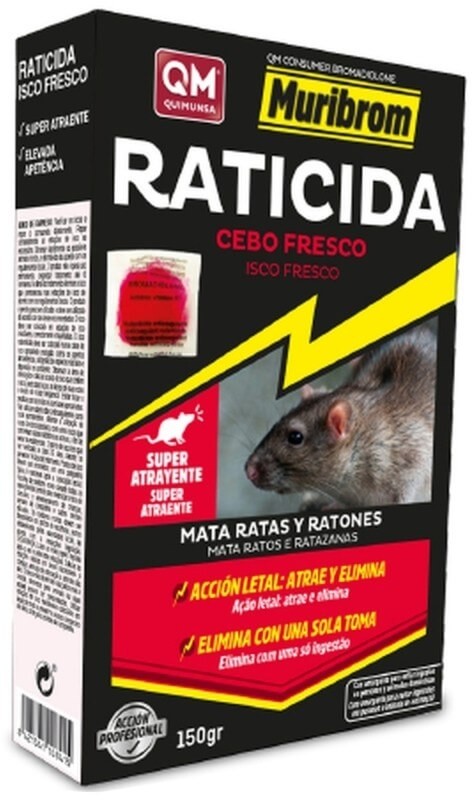 Muribrom Raticida Cebo Fresco 150G