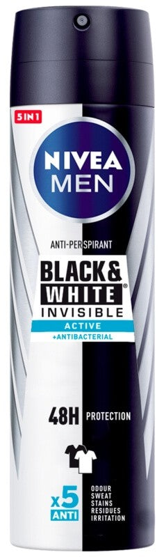 Nivea Men B&W Active 200 ml