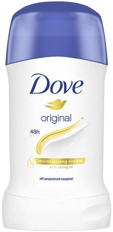 Dove Original Desodorante 48H 40ml - Cuidado y Protección en Cada Aplicación