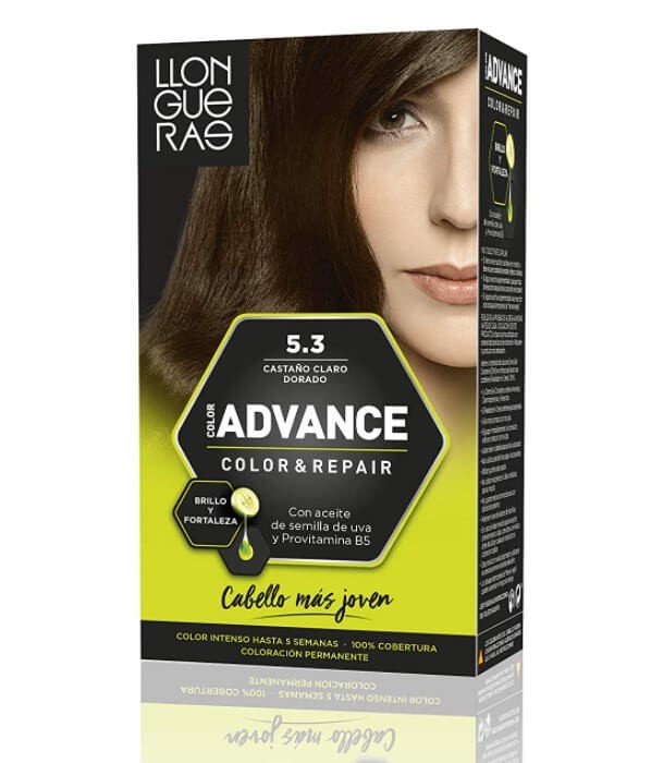 Llongueras Advance Color & Repair 5.3 Castaño Claro Dorado