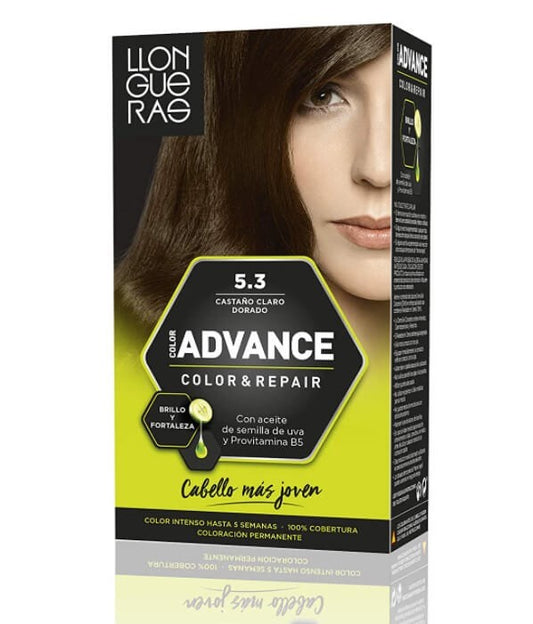 Llongueras Advance Color & Repair 5.3 Castaño Claro Dorado