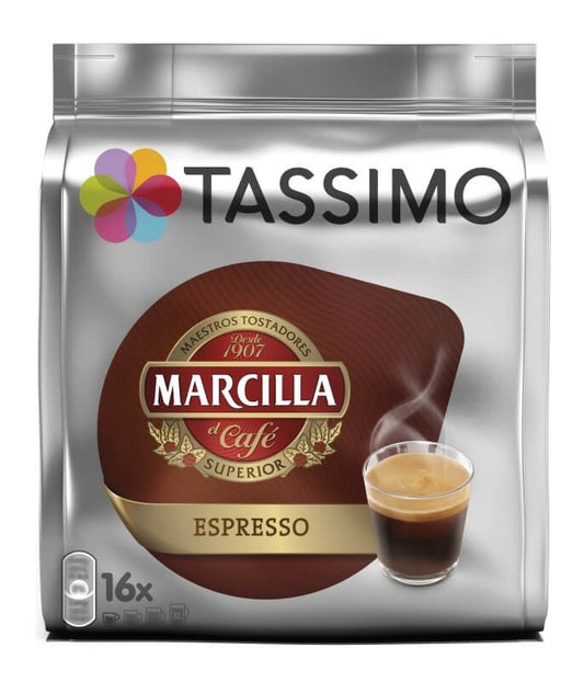 Tassimo Marcilla Café Espresso 16 Cápsulas