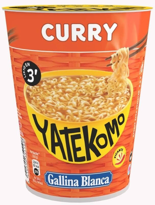 Yatekomo Fideos Orientales Curry 60 gr
