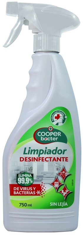 Cooper Limpiador Desinfectante Sin Lejía 750 ml