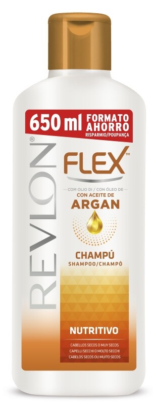 Revlon Flex Champú Argán Nutritivo 650 ml