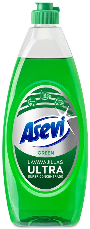 Asevi Ultra Green Lavavajillas 650 ml