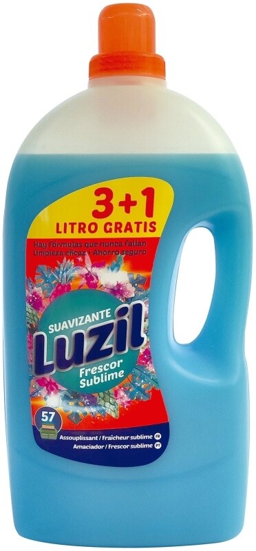 Luzil Suavizante Frescor Sublime 4L 57D