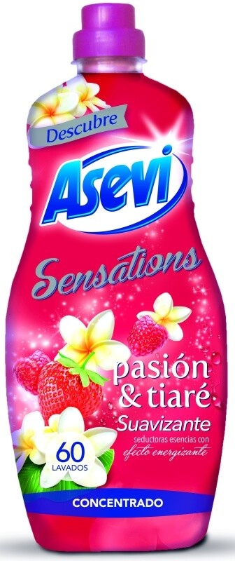 Asevi Suavizante Concentrado Pasión 1,320L 60D