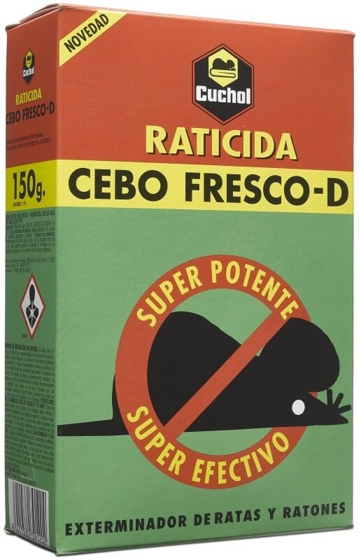 Cuchol Raticida Cebo Fresco 150G