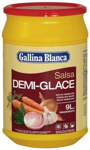Gallina Blanca Salsa Demi-Glace 900G - Base Profesional para Platos con Sabor Intenso