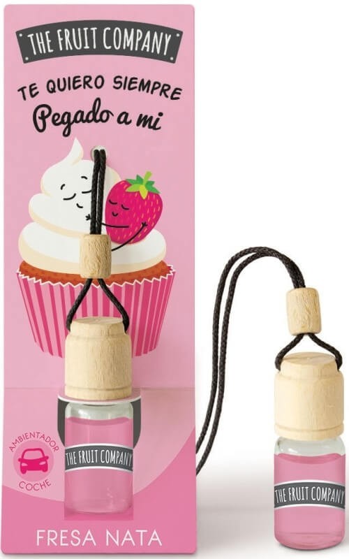 The Fruit Company Ambientador Coche Fresa y Nata 6,5 ml