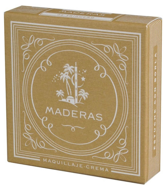 Polvos Maderas Maquillaje Crema 02 Trigueño - Elegancia Atemporal en tu Rutina de Belleza
