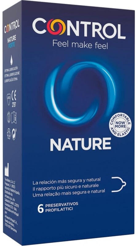 Control Preservativos Nature Adapta 6 Unidades