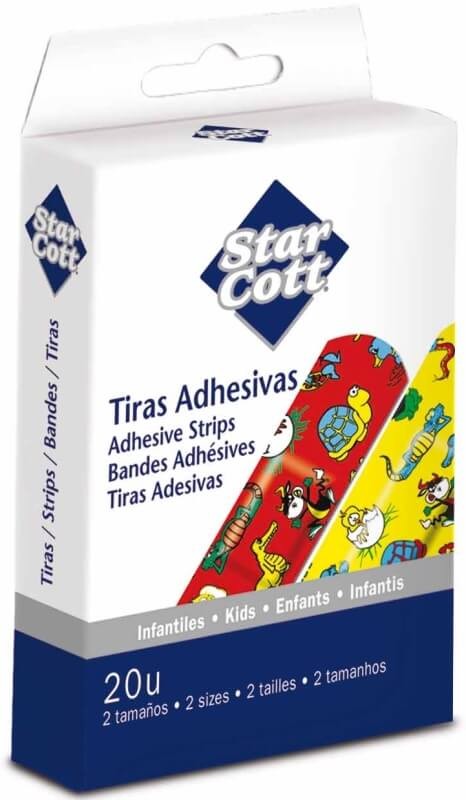Star Cott Tiritas Adhesivas Infantiles 20 Unidades