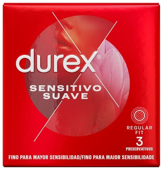 Durex Preservativo Sensitivo Suave 3 Unidades