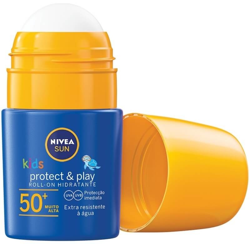 Nivea Sun Roll-On Solar Kids Protege & Cuida FP50+ 50 ml