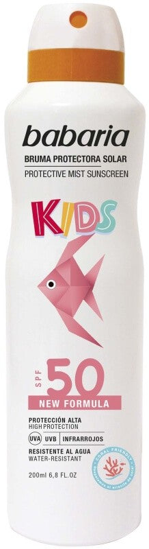 Babaria Leche Solar Bruma Kids F50 200 ml
