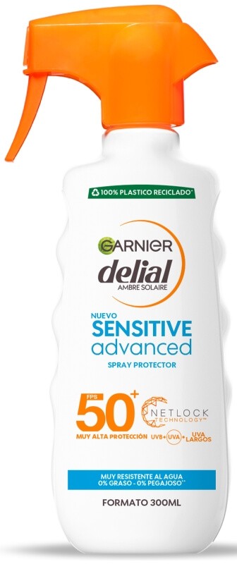 Delial Leche Solar FP50 Sensitive Advanced Pistola 300 ml