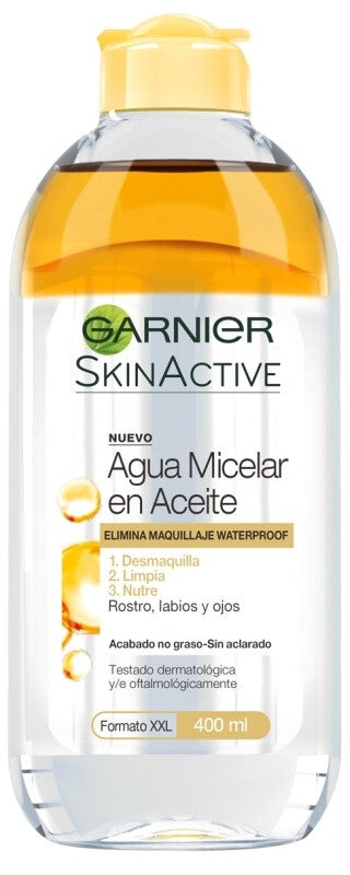 Garnier Agua Micelar Con Aceite De Argán 400 ml