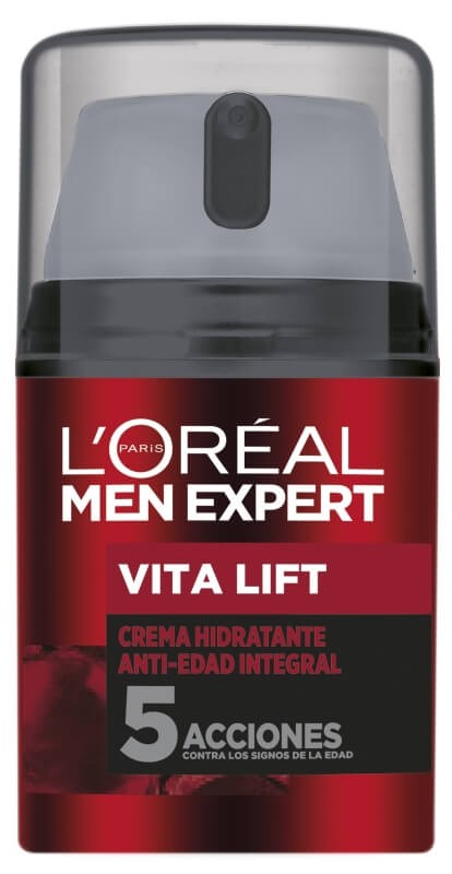 L'Oréal Men Expert Vitalift 5 Cuidado Hidratante Anti-Flacidez Dosificador 50 ml