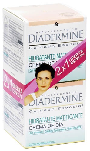 Diadermine Crema De Día Hidratante Piel Normal - Mixta 2 Unidades