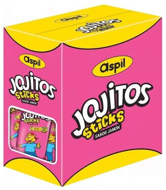 Jojitos Sticks Sabor Jamon Pack 75 uds