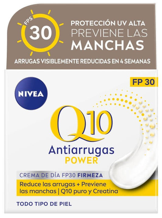 Nivea Crema Q10 Plus Anti-Arrugas Cuidado De Día FP30 50 ml