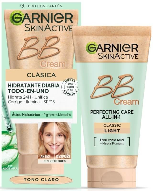 Garnier Crema BB Tono Claro - Piel Normal 50 ml