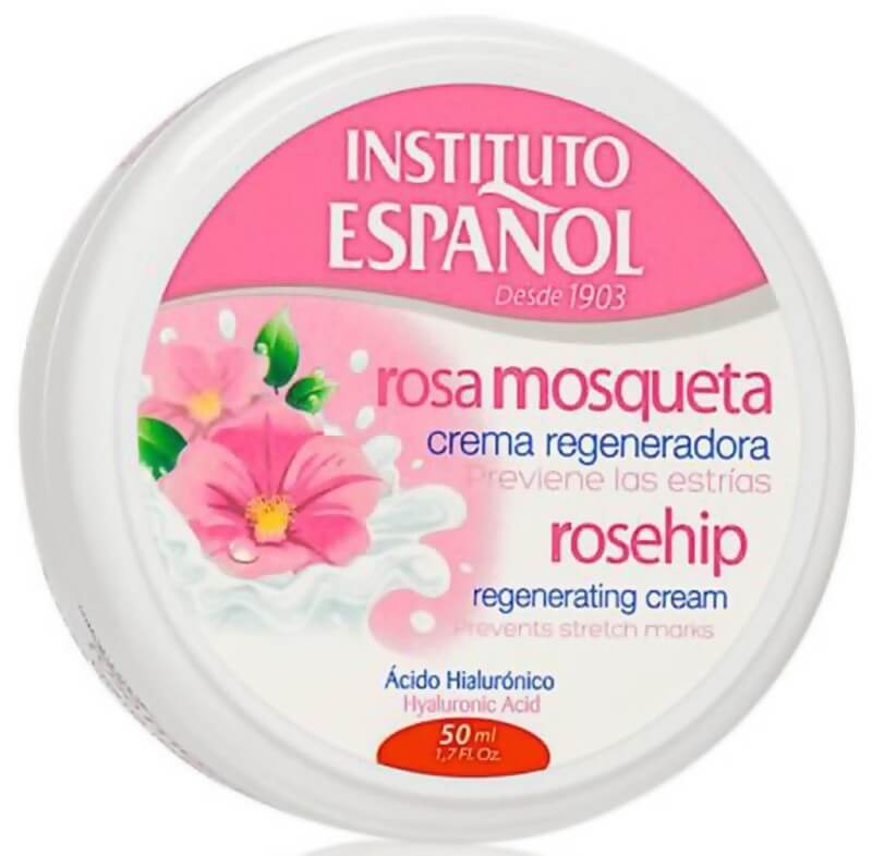 Instituto Español Crema Regeneradora Rosa Mosqueta 30 ml - Hidratación y Protección para una Piel Radiante