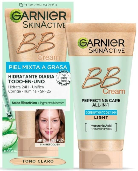BB Crema BB Tono Claro - Piel Grasa Libre De Aceite 50 ml