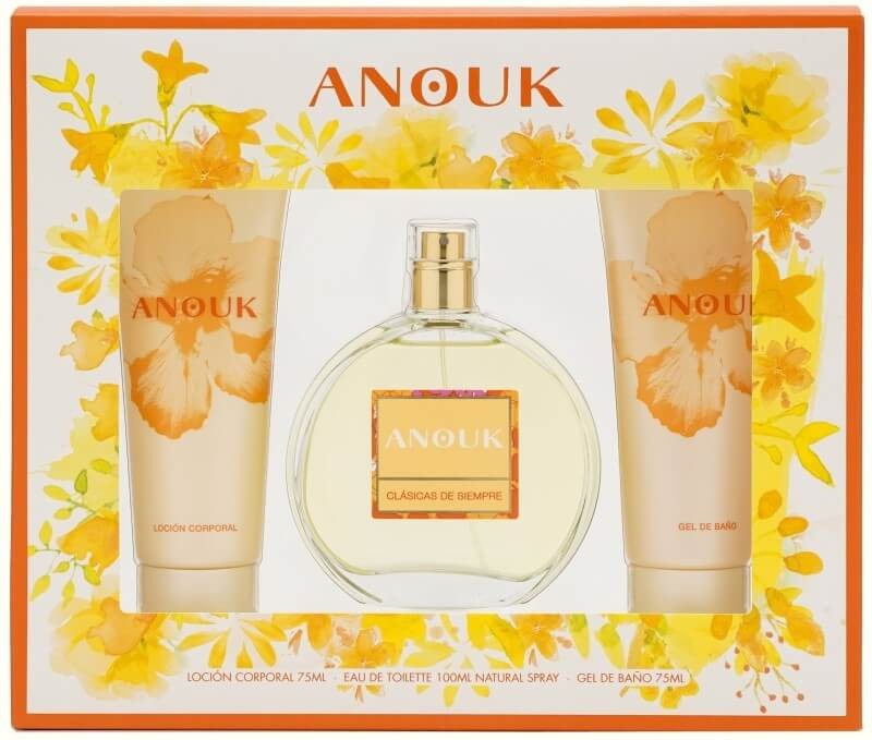 Anouk Estuche Vapo 100 ml + Body 75 ml + Gel 75 ml