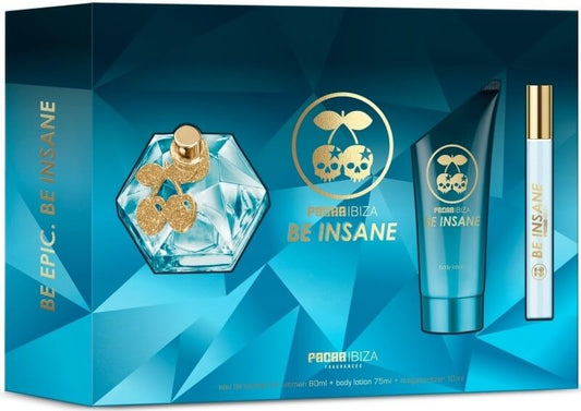 Pacha Estuche Be Insane Woman 80VP+MI+GEL – Sensualidad y Frescura en un Solo Set
